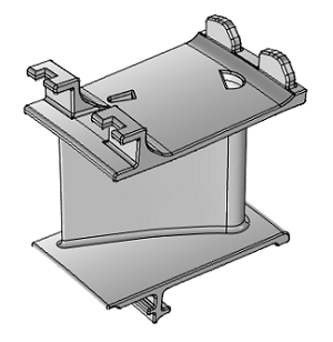 Inconel600 ledevinge